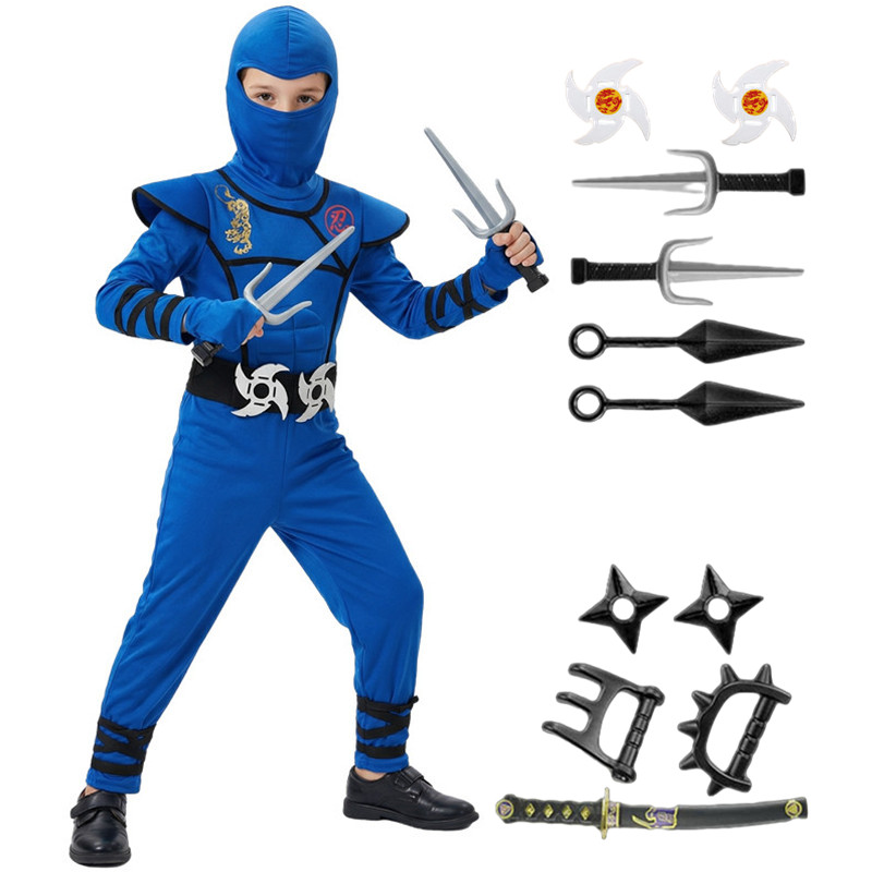 Black and Blue Ninja Costume f – обзор и цена Black Face Mask Pack