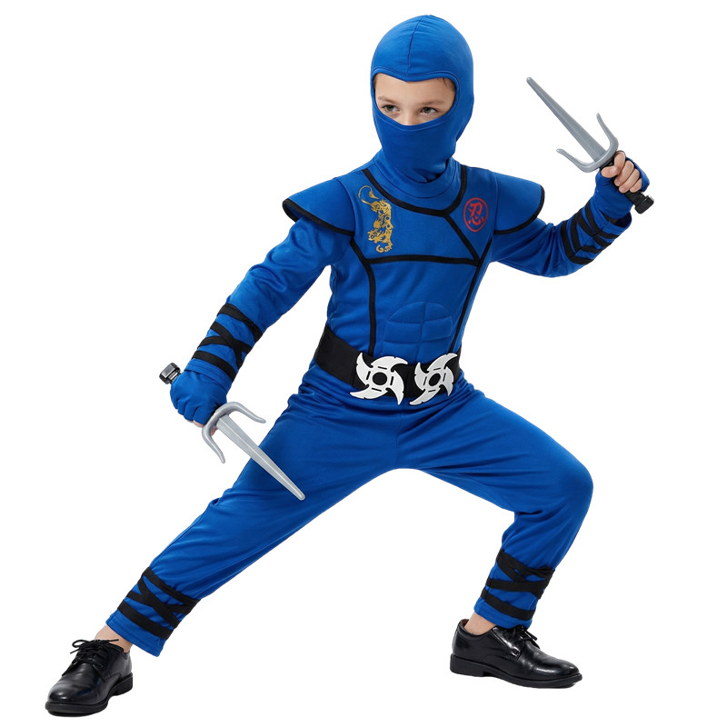 Black and Blue Ninja Costume f – обзор и цена Black Face Mask Pack