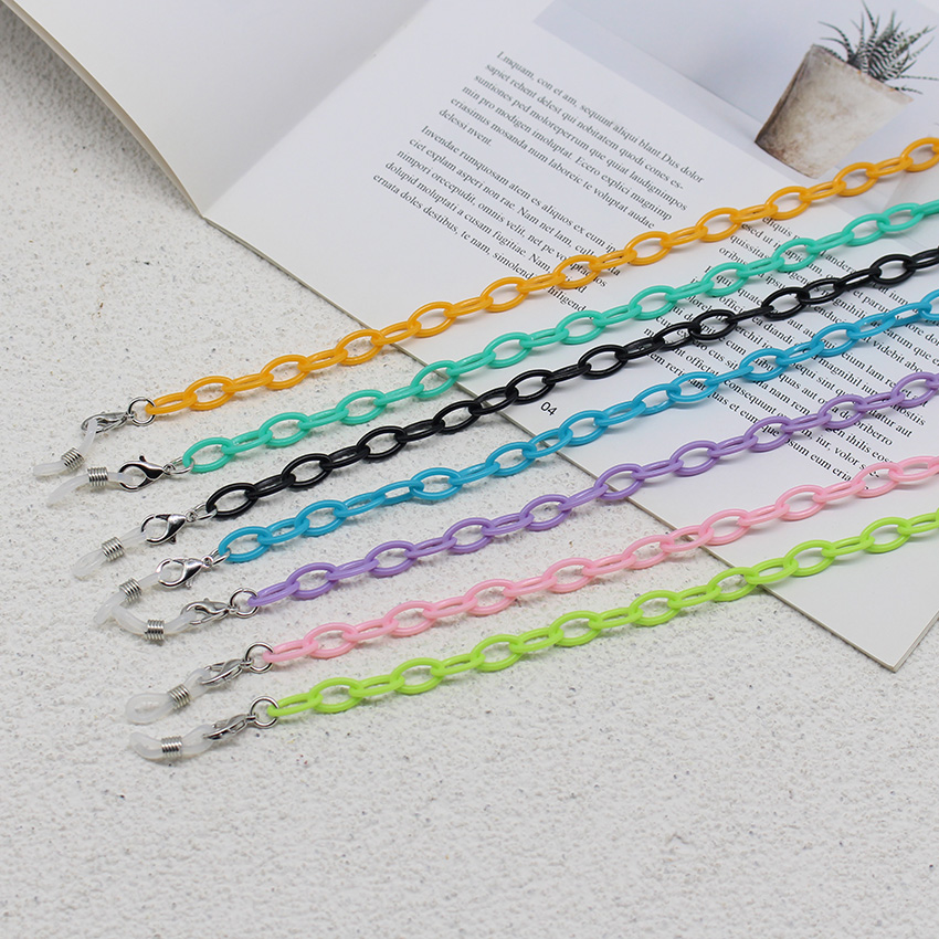 Children Colorful Acrylic Glas – обзор и цена Mask Chain Holder