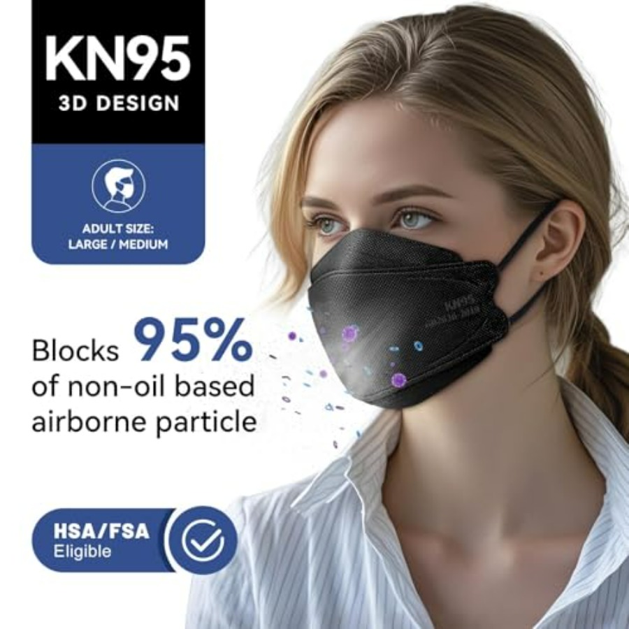 KN95 Face Mask Disposable Adul – обзор и цена Kn95 Respirator Mask
