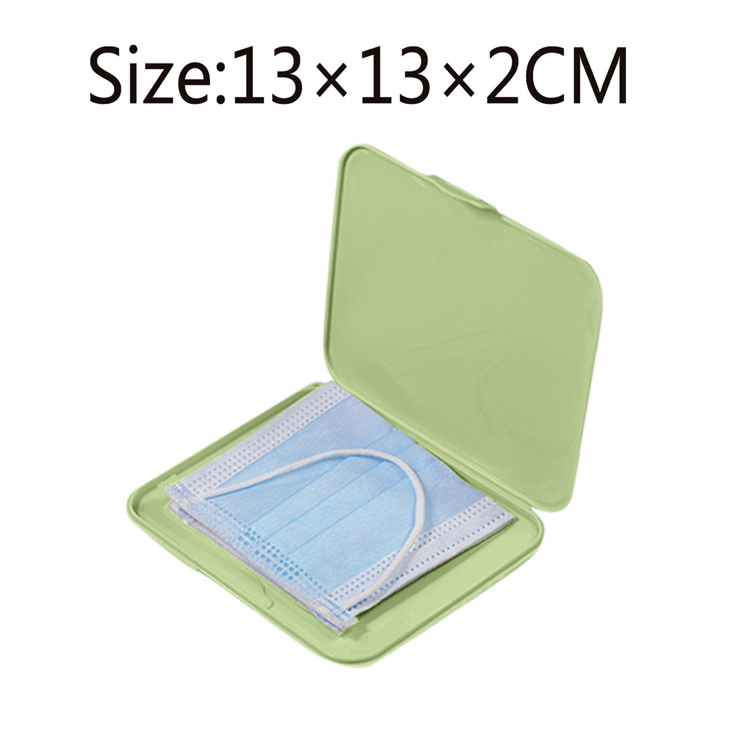 Pink Mask Cover Green Box Mask – обзор и цена Face Mask Storage Box