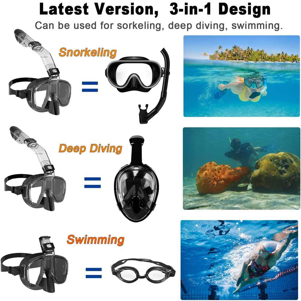 Diving Masks Foldable Anti-Fog – обзор и цена Anti Pollution Mask