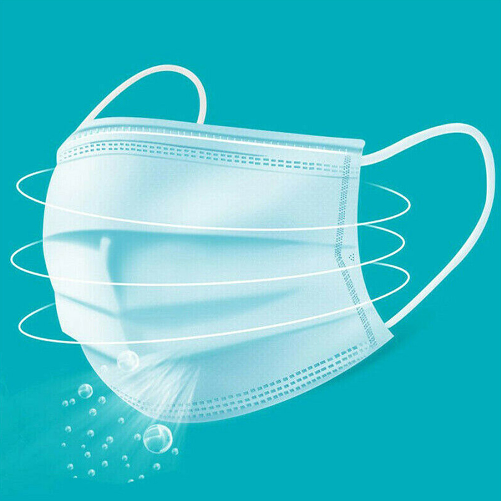 50piece Safe And Professional  – обзор и цена Disposable Mask Blue