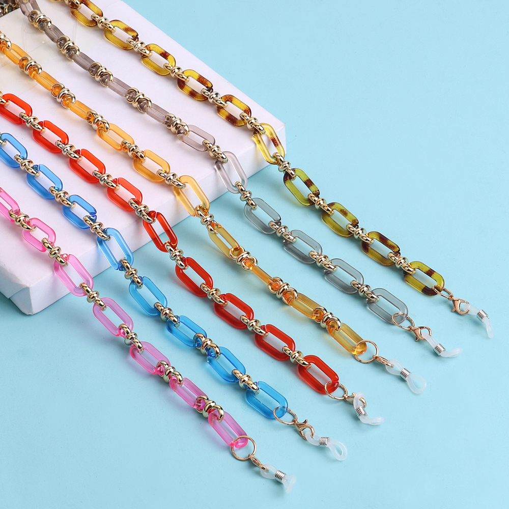 Colorful Transparent Link Acry – обзор и цена Mask Chain Holder