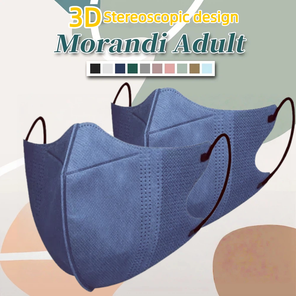 200Pcs/3D Three-Dimensional Da – обзор и цена Disposable Mask Blue