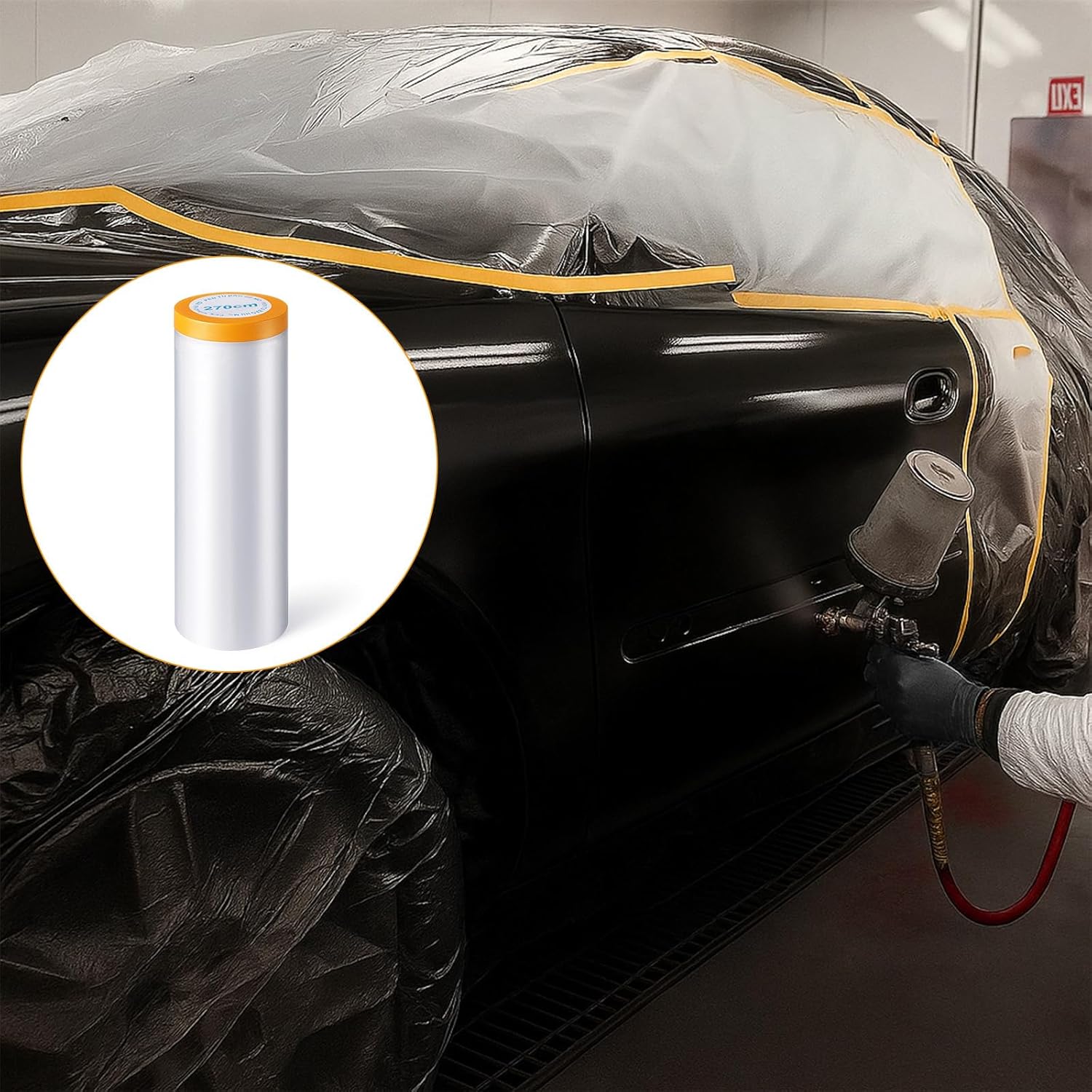 Protective Pre-Taped Masking F – обзор и цена Dust Mask Construction