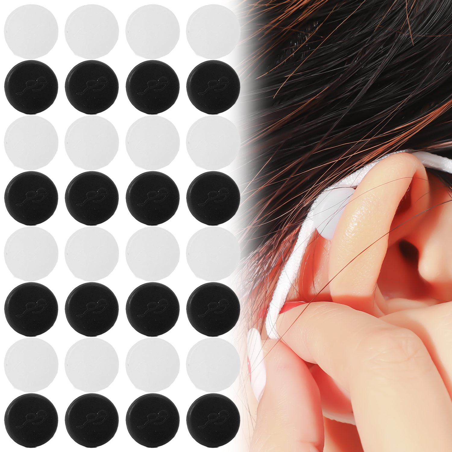 New Round Eyeglasses Mask Ear  – обзор и цена Silicone Mask Bracket
