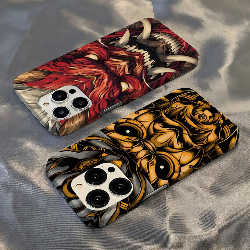 Japanese Samurai Oni Mask Phon – обзор и цена Mask Case Hard Shell