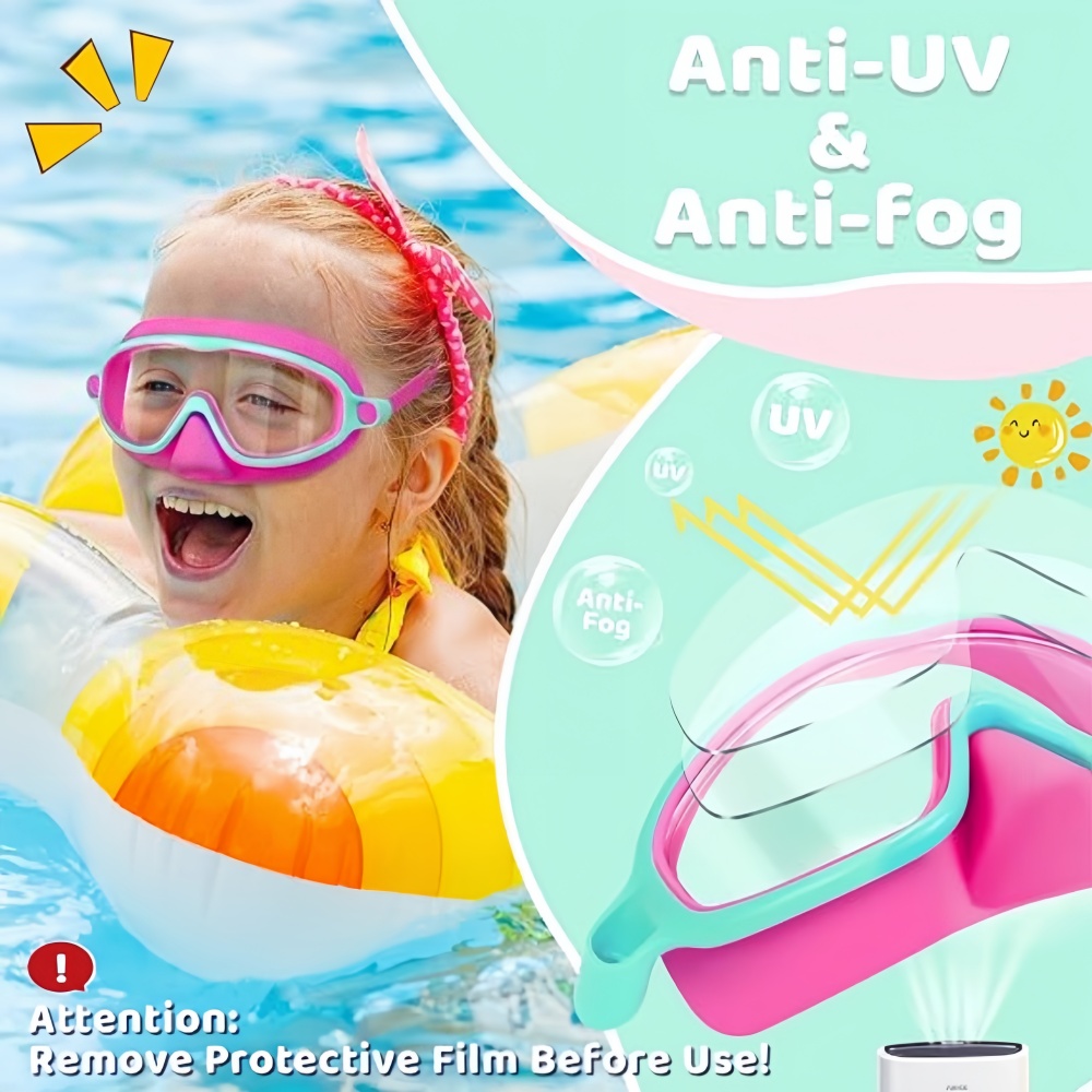 Kids Swim Goggles with Nose Co – обзор и цена Anti Pollution Mask