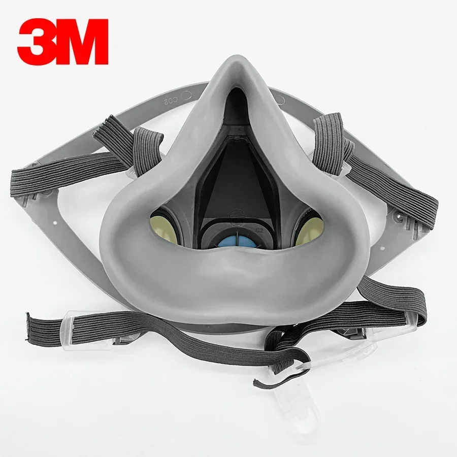 15p 3M 6200 Gas Mask for Spray – обзор и цена Dust Mask Construction