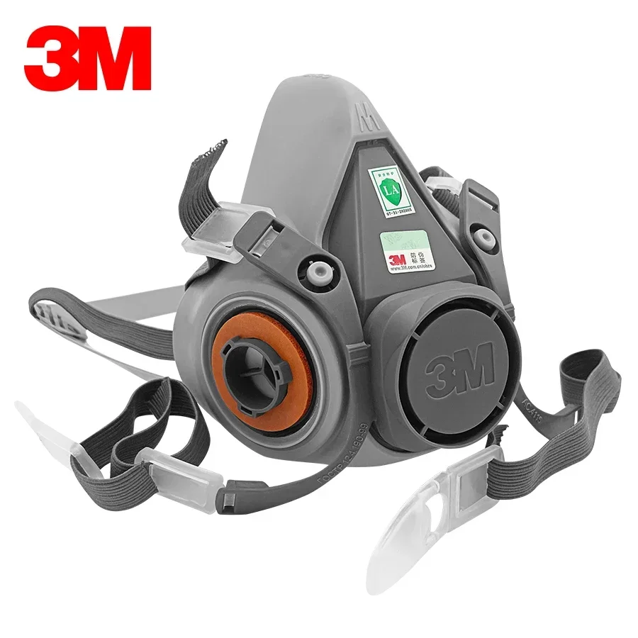 15p 3M 6200 Gas Mask for Spray – обзор и цена Dust Mask Construction