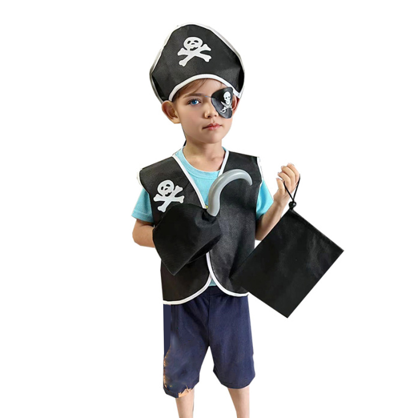 Carnival Boys Pirate Costume C – обзор и цена Black Face Mask Pack