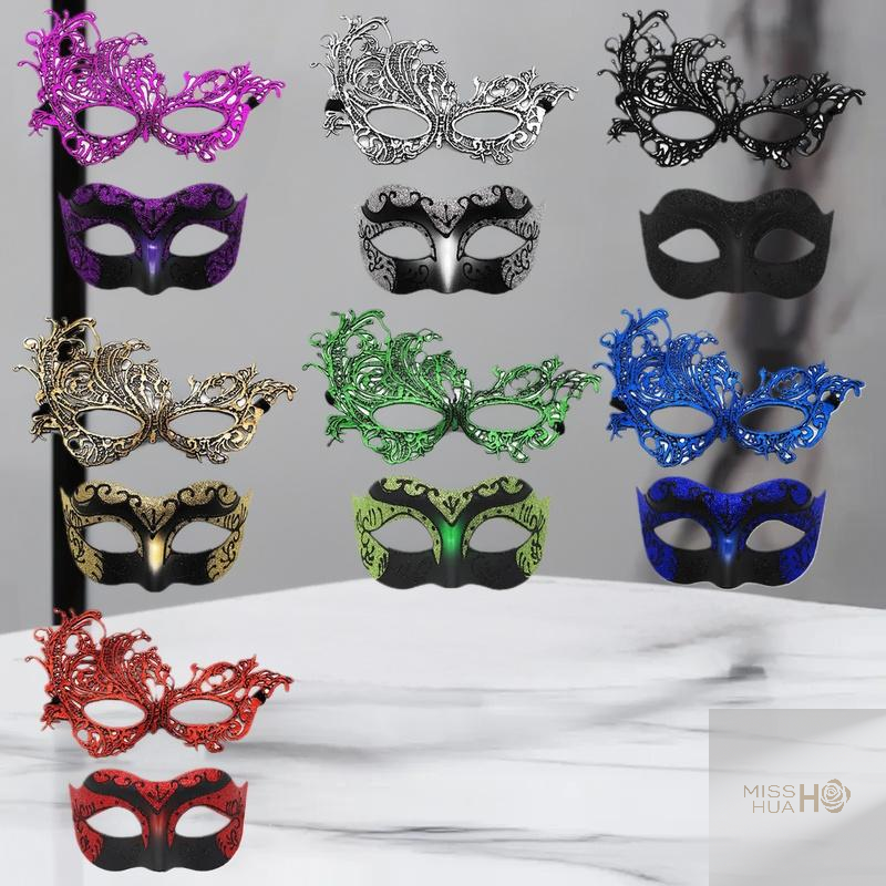 Set of 2, Couple's Elegant Bla – обзор и цена Black Face Mask Pack