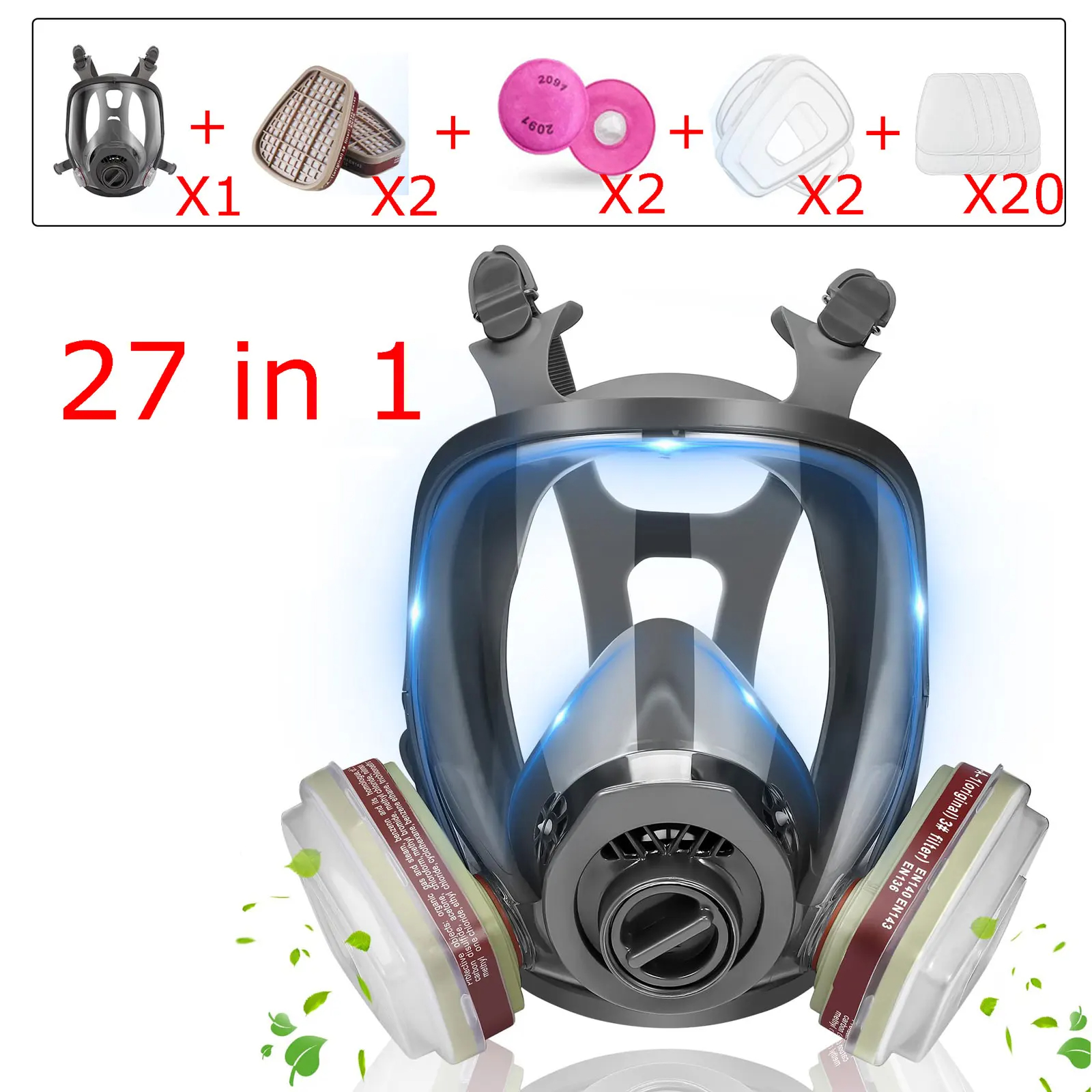 Full Face Gas Masks Survival C – обзор и цена Dust Mask Construction