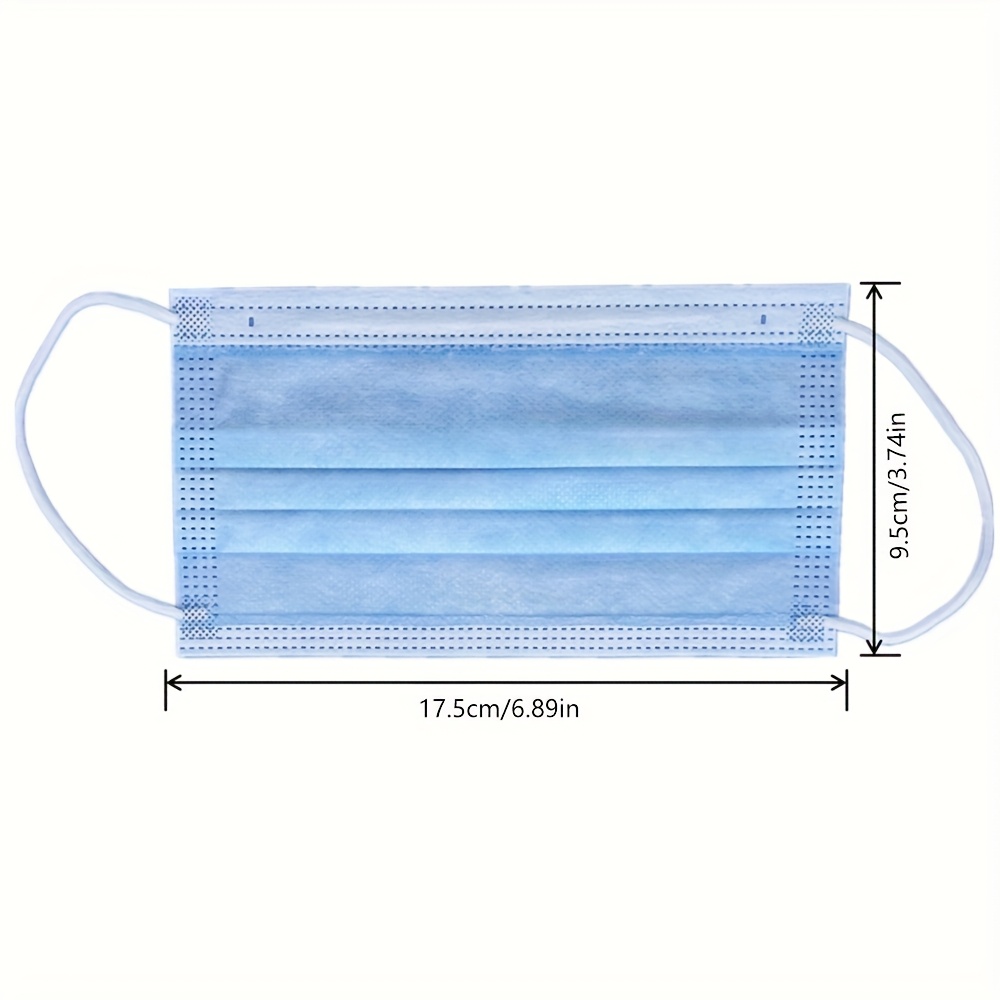 20 pieces of adult disposable  – обзор и цена Disposable Mask Blue