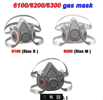 M 6100=S/ 6200=M/ 6300 =L resp – обзор и цена Dust Mask Construction