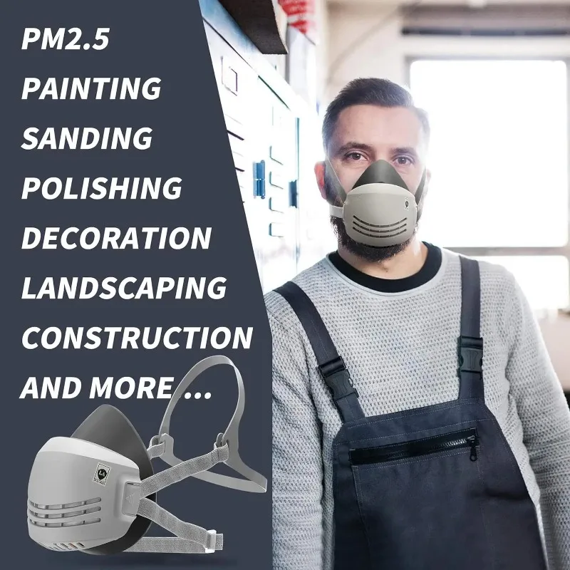 Dust Mask +20pcs Filter Cotton – обзор и цена Dust Mask Construction
