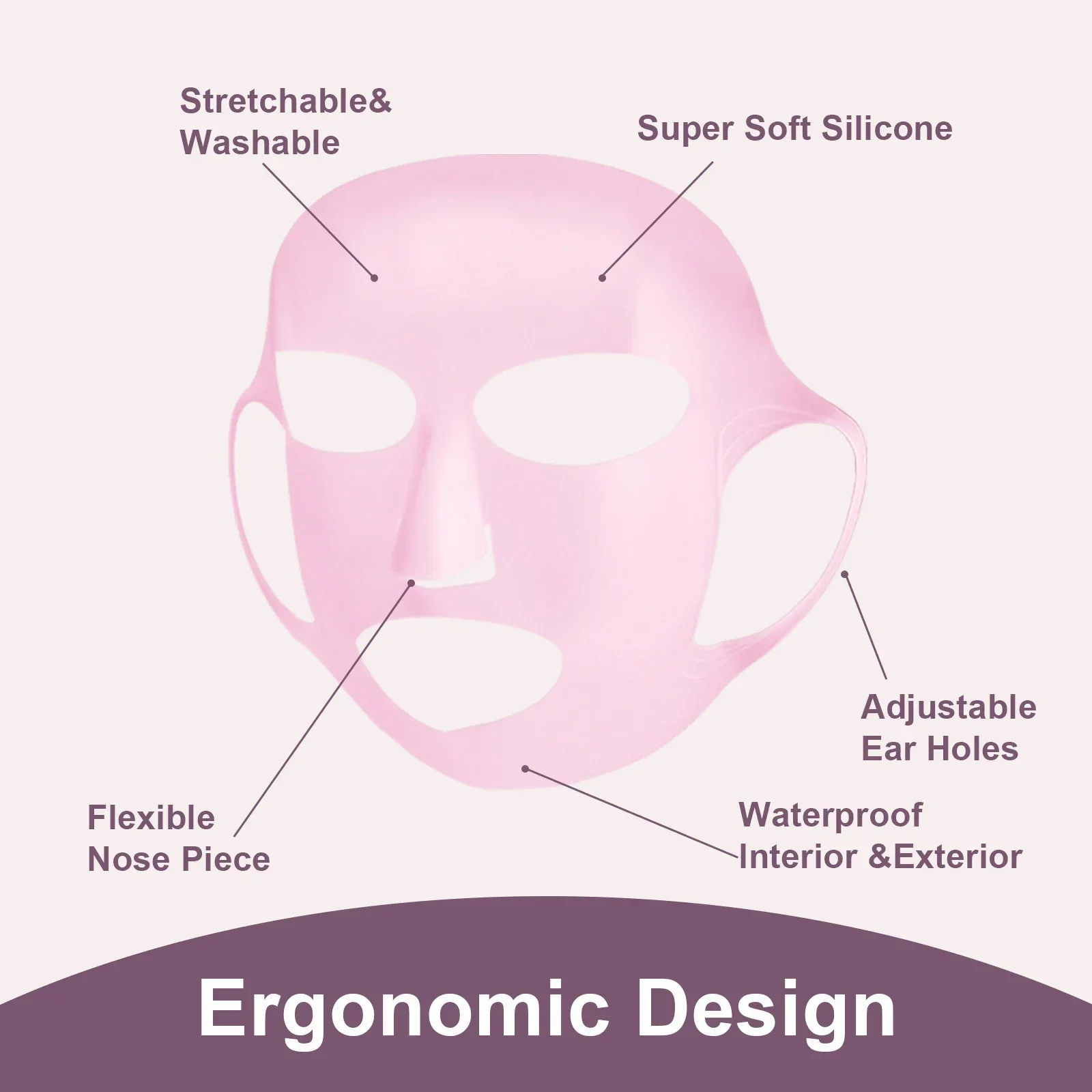 Silicone Facemask Holder Reusa – обзор и цена Silicone Mask Bracket