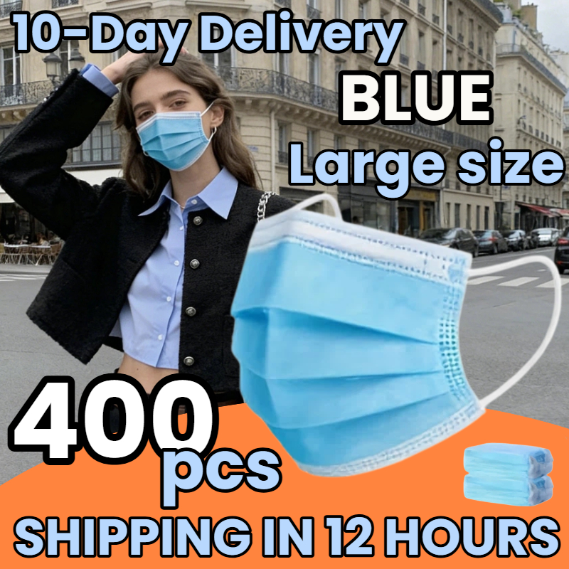 Delivery in 10 Days! 400Pcs Th – обзор и цена Disposable Mask Blue