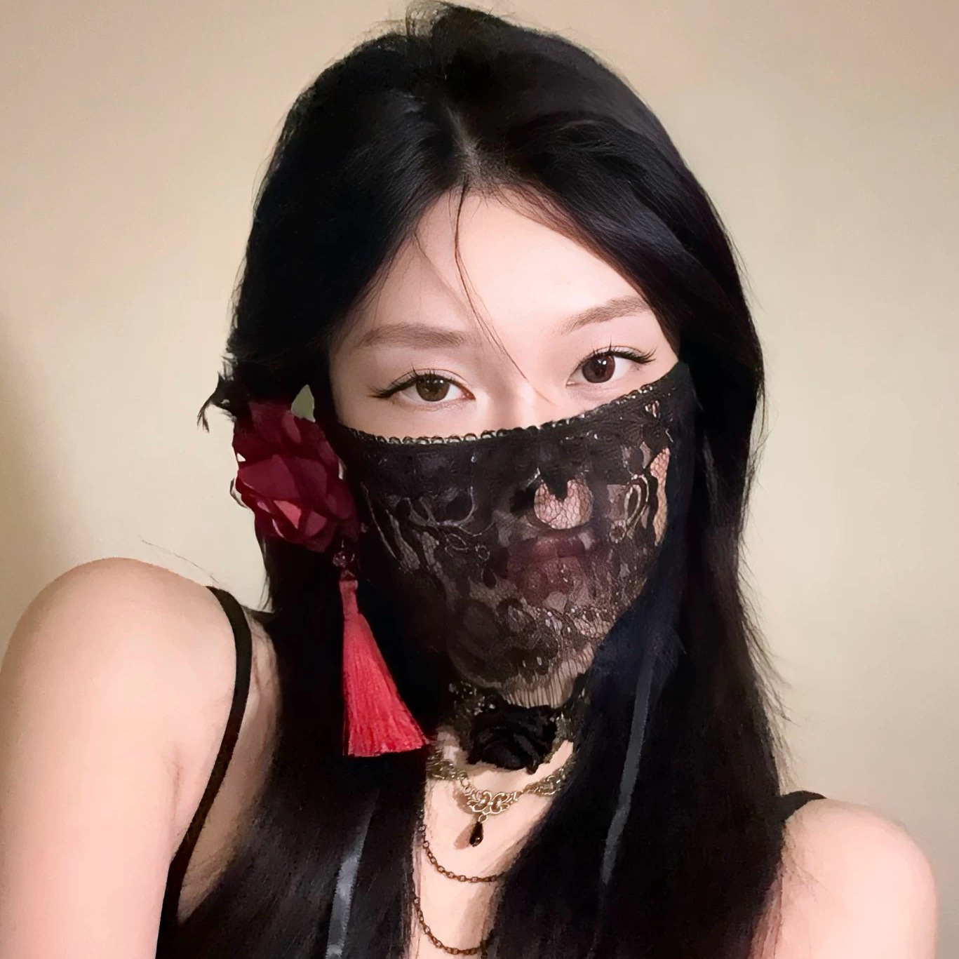 2026 New Black Flower Half Fac – обзор и цена Respirator Half Face