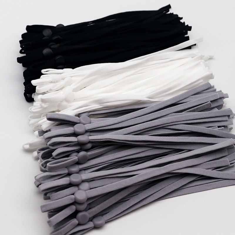 100Pcs15CM/5mm Black and White – обзор и цена Mask Lanyard Adjustable
