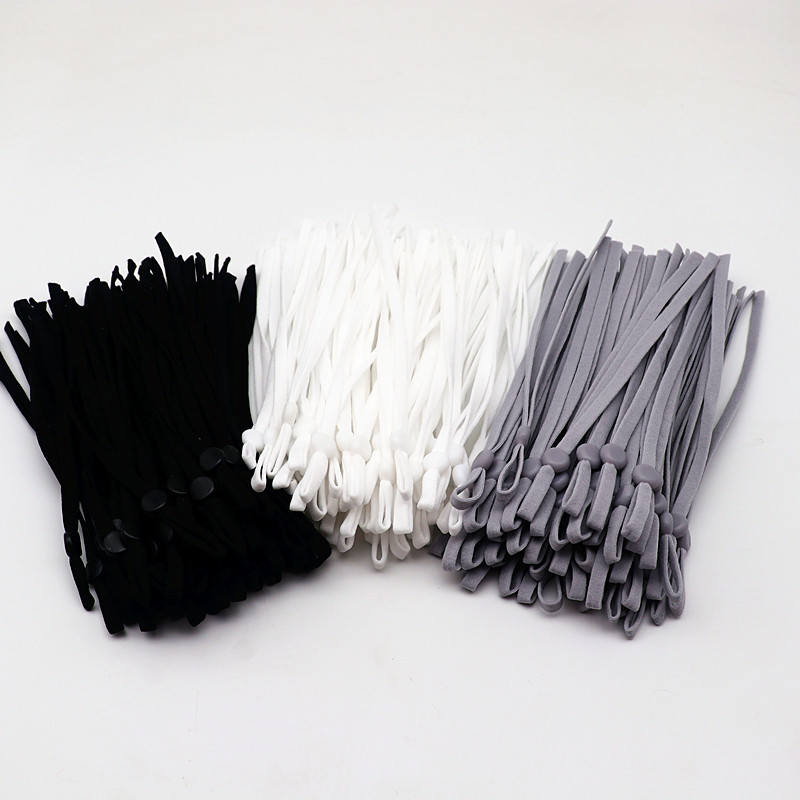100Pcs15CM/5mm Black and White – обзор и цена Mask Lanyard Adjustable