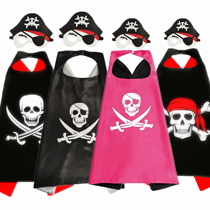 Children's Pirate Cloak Costum – обзор и цена Kids Face Mask