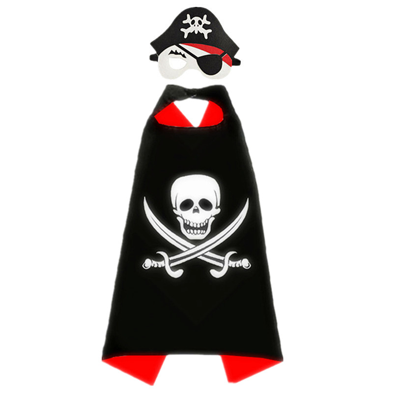 Children's Pirate Cloak Costum – обзор и цена Kids Face Mask