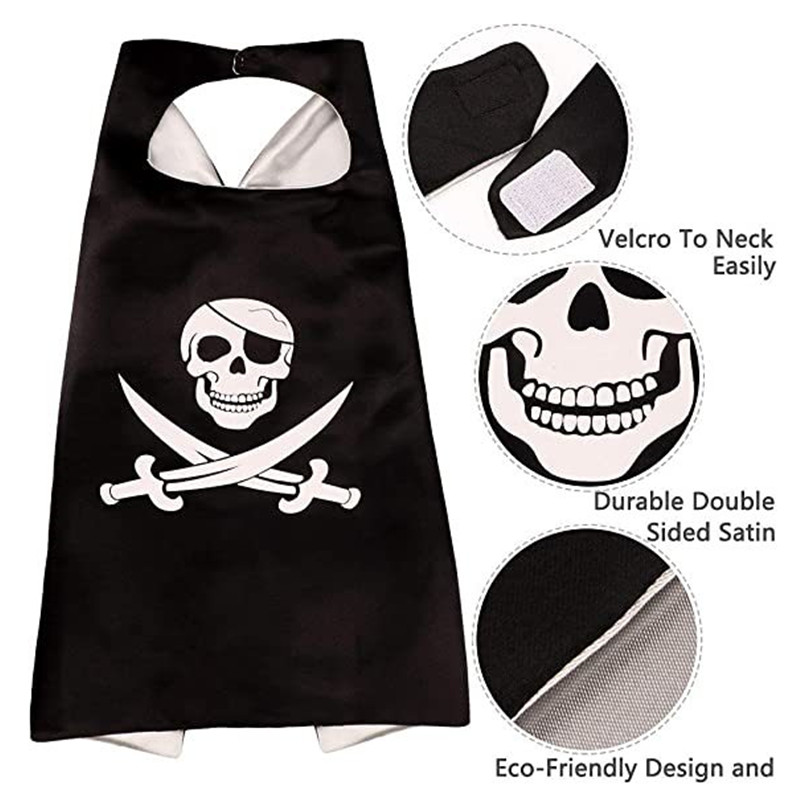 Children's Pirate Cloak Costum – обзор и цена Kids Face Mask