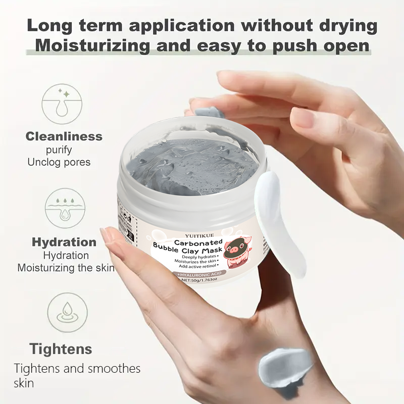 YUITIKUE Carbonated Bubble Cla – обзор и цена Dust Mask Construction