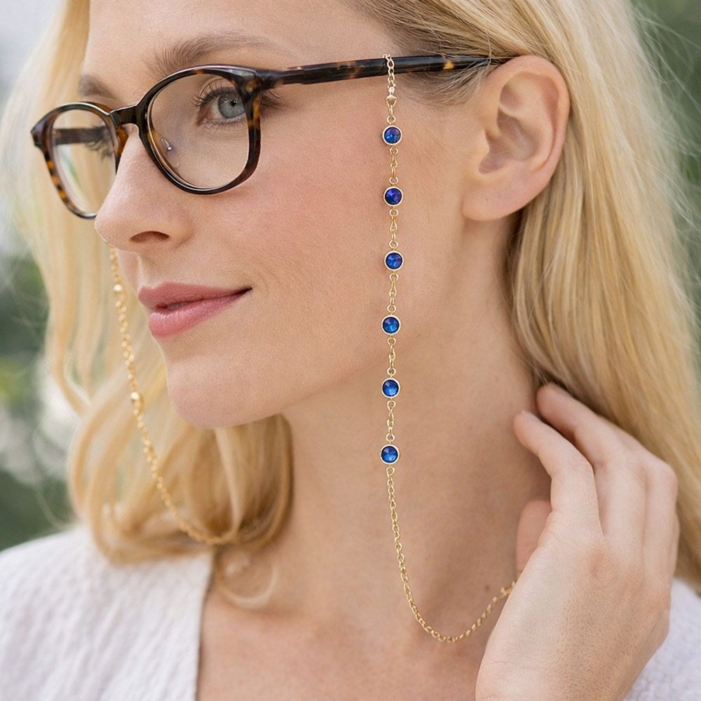 Trendy Colorful Crystal Beads  – обзор и цена Mask Chain Holder