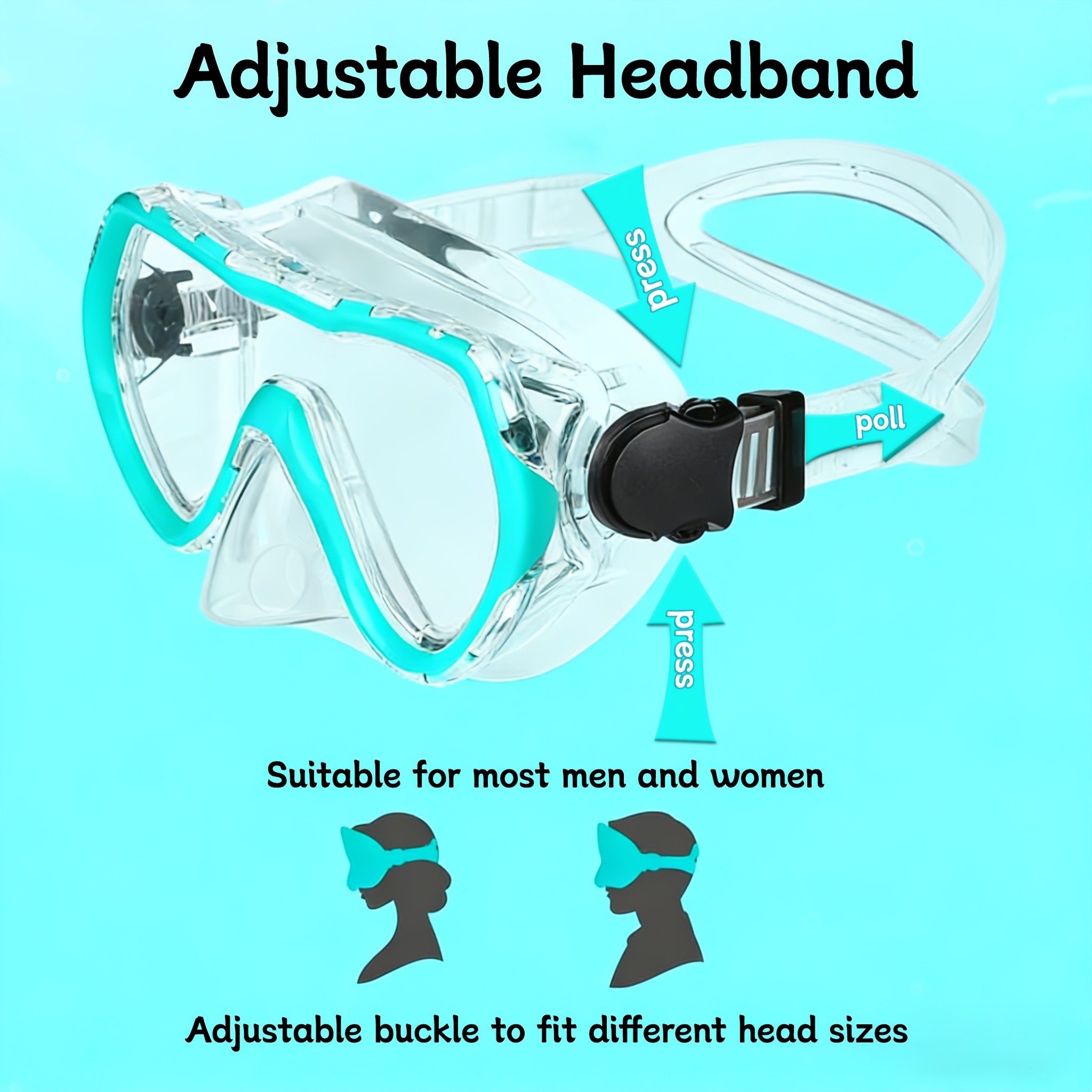 Diving Mask Swimming Goggles S – обзор и цена Anti Pollution Mask