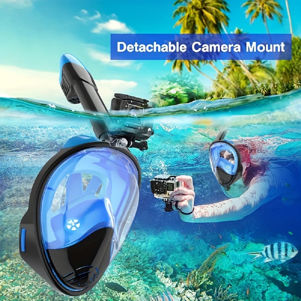Full Face Snorkel Mask Snorkel – обзор и цена Anti Pollution Mask