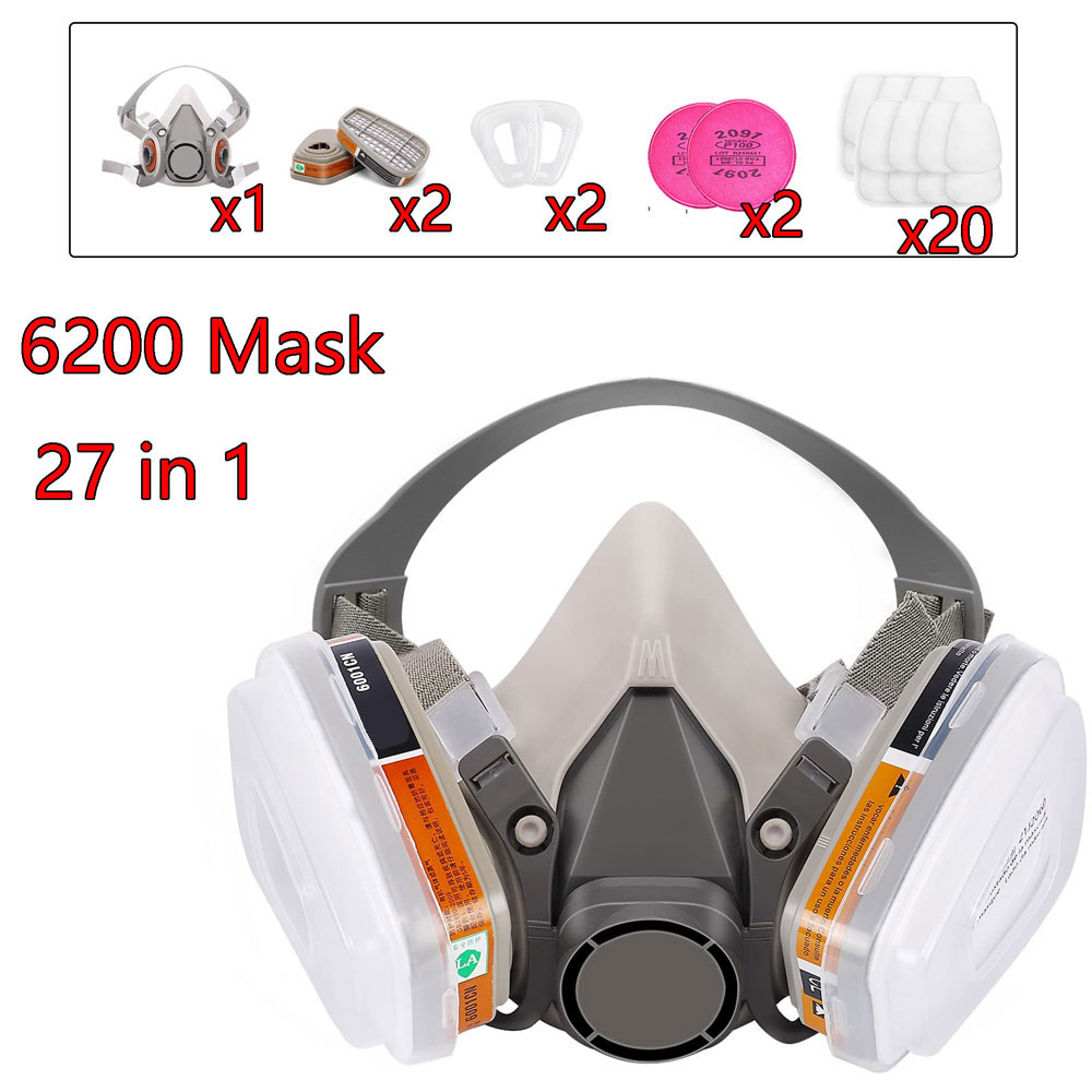 Gas Mask 6200 Set Vehicle Pain – обзор и цена Face Mask Storage Box