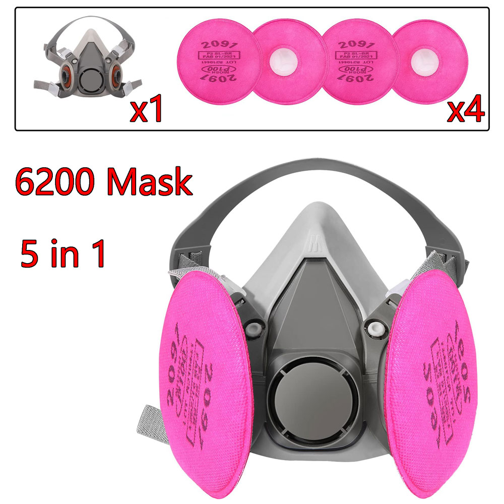 Gas Mask 6200 Set Vehicle Pain – обзор и цена Face Mask Storage Box