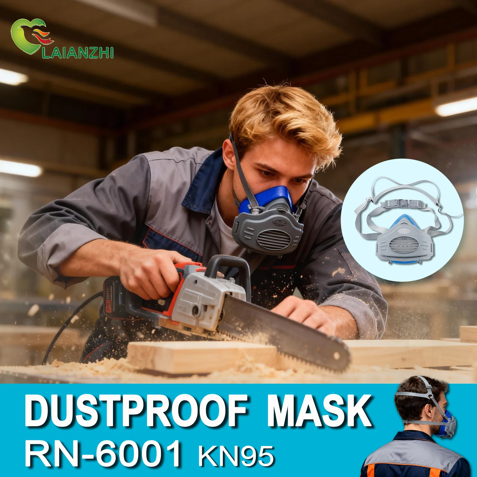 LAIANZHI Dust proof silicone m – обзор и цена Dust Mask Construction
