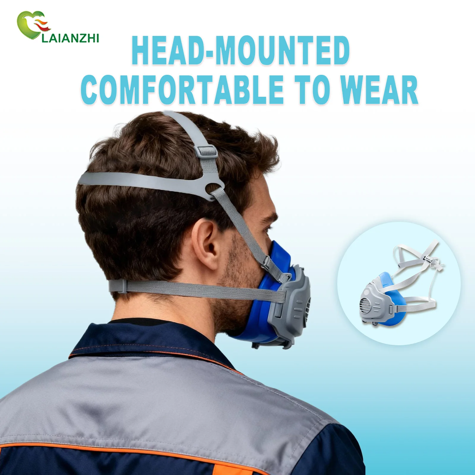 LAIANZHI Dust proof silicone m – обзор и цена Dust Mask Construction