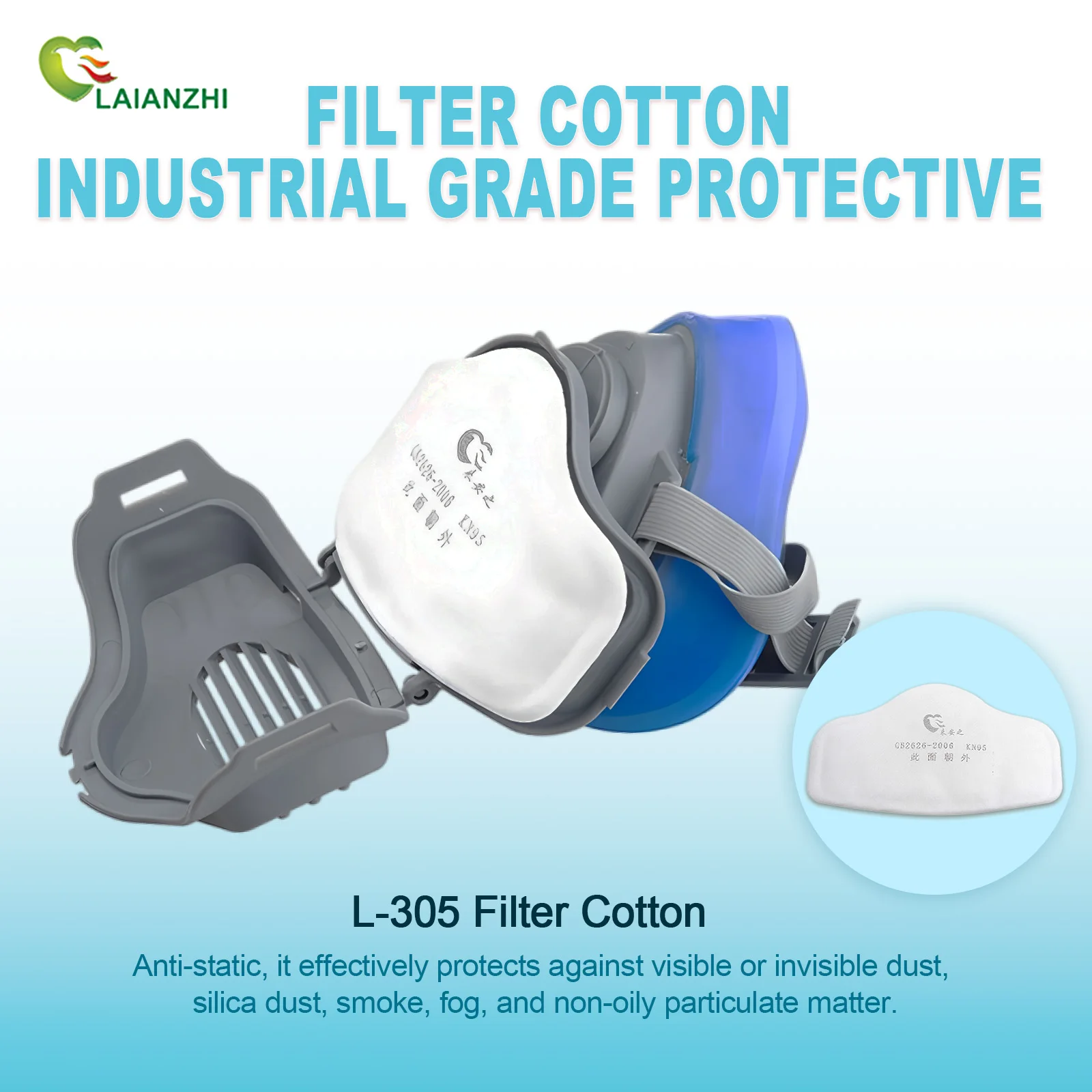 LAIANZHI Dust proof silicone m – обзор и цена Dust Mask Construction