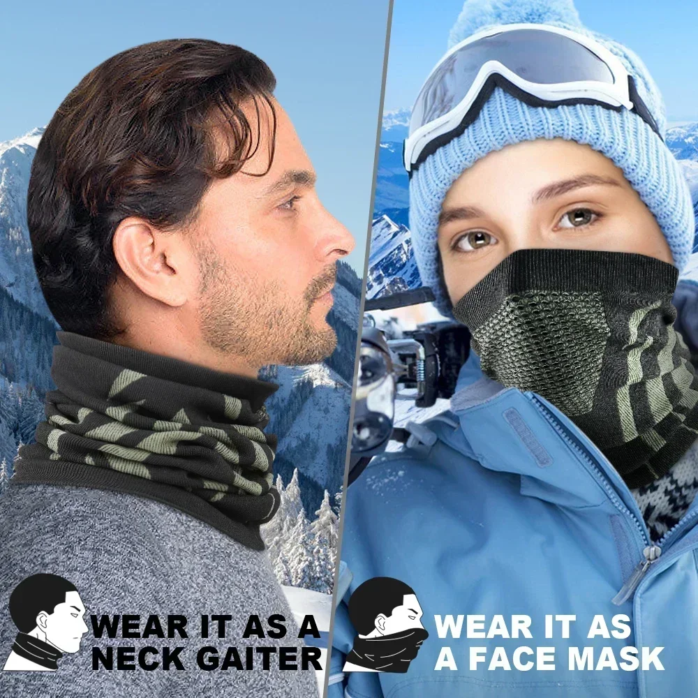 Winter Ring Tube Soft Bandana  – обзор и цена Sports Mask Breathable